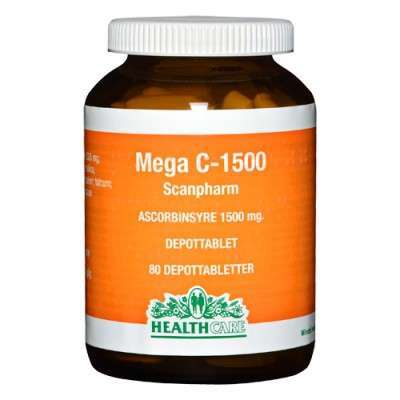 Health Care Mega C-1500 mg (80 tab) 