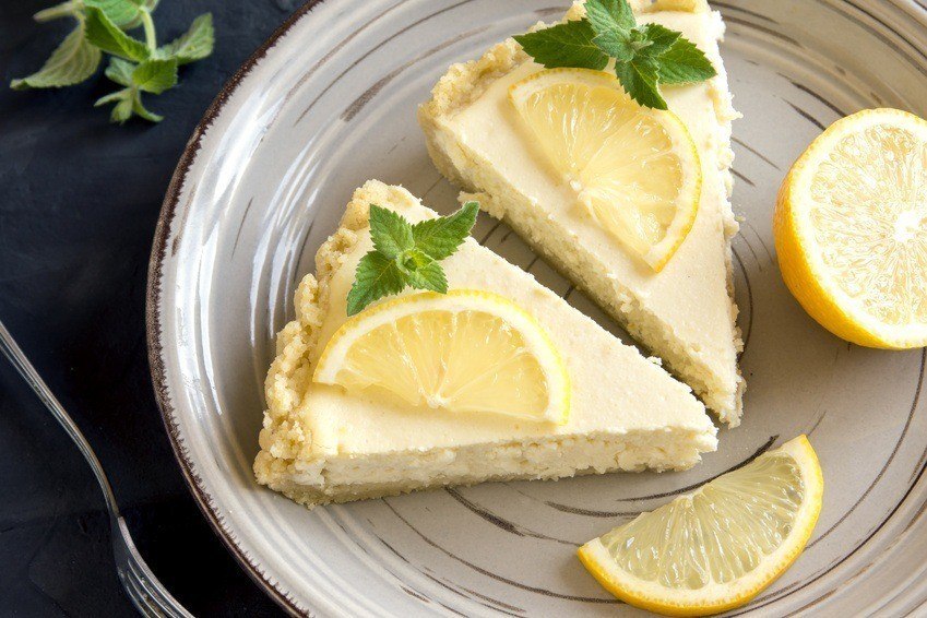 Raw Lemon Cheesecake – Kun 8 Ingredienser
