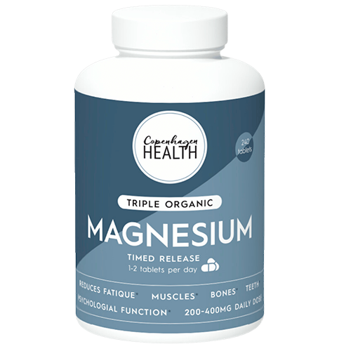 Copenhagen Health Organic Triple Magnesium (240 tabl)