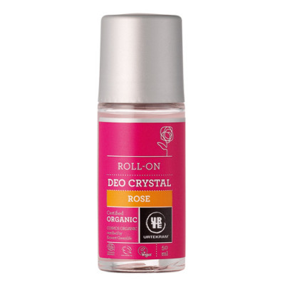Urtekram Deo Crystal Rose (50 ml) | Kun 49.95 - GRATIS FRAGT
