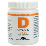 Natur Drogeriet D vitamin 35 ug (180 tabl)