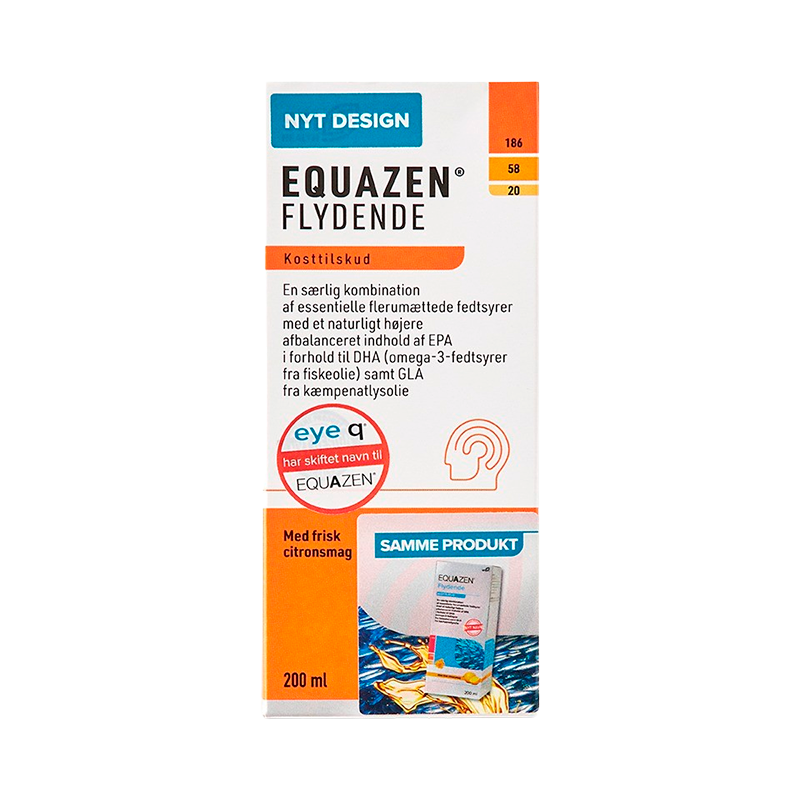 Equazen Flydende Fiskeolie (200 ml)