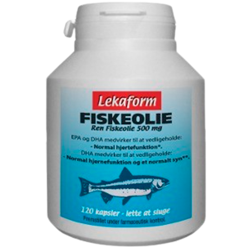 Lekaform Fiskeolie (120 kaps)